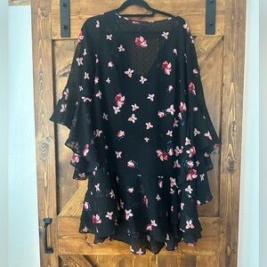 Eliza J Bell Sleeve Dress